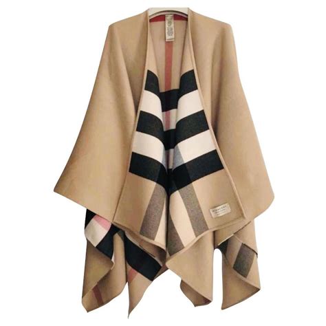 burberry cape poncho